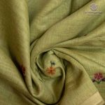 Jamdani Sarees - Pastel Green SASFS36895 - Image 2