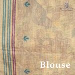 Jamdani Sarees - Sandal SASFS36898 - Image 3