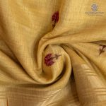 Jamdani Sarees - Pale Yellow SASFS36899 - Image 2