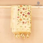 Jamdani Sarees - Pale Yellow SASFS36899