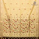 Jamdani Sarees - Pale Yellow SASFS36899 - Image 4