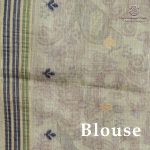 Jamdani Sarees - Pale Blue SASFS36900 - Image 3