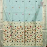 Jamdani Sarees - Light Blue SASFS36904 - Image 4