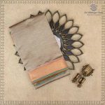 Dance Practice Sarees - Light Beige Grey SASDS36915