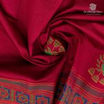 Dance Practice Sarees - Burgundy SASDS36926 - Image 2