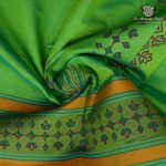 Dance Practice Sarees - Parrot Green SASDS36927 - Image 2