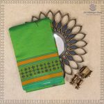 Dance Practice Sarees - Parrot Green SASDS36927