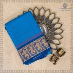 Dance Practice Sarees - Blue Grotto SASDS36944
