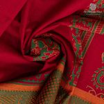 Dance Practice Sarees - Red SASDS36948 - Image 2