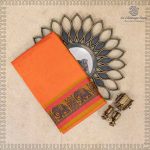 Dance Practice Sarees - Orange SASDS36959