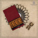 Dance Practice Sarees - Maroon SASDS36963