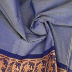 Dance Practice Sarees - Slate Blue SASDS36968 - Image 2
