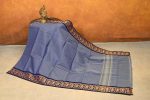 Dance Practice Sarees - Slate Blue SASDS36968 - Image 3