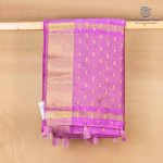 Fancy Raw Silk Saree - Dark Orchid SASFS36595