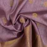 Fancy Raw Silk Saree - Light Lilac SASFS36596 - Image 2