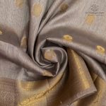 Fancy Raw Silk Saree - Silver SASFS36597 - Image 2