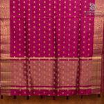 Fancy Raw Silk Saree - Burgundy SASFS36602 - Image 3