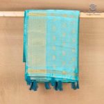 Fancy Raw Silk Saree - Light Blue SASFS36603