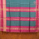 Fancy Raw Silk Saree - Green SASFS36604 - Image 4