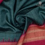 Fancy Raw Silk Saree - Green SASFS36604 - Image 2