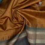 Fancy Raw Silk Saree - Mustard Yellow SASFS36607 - Image 2