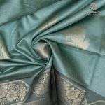 Fancy Raw Silk Saree - Pale Blue SASFS36610 - Image 2