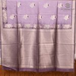 Fancy Raw Silk Saree - Lilac SASFS36611 - Image 4