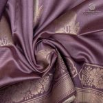 Fancy Raw Silk Saree - Lilac SASFS36611 - Image 2