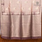 Fancy Raw Silk Saree - Light Fawn SASFS36613 - Image 4