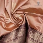 Fancy Raw Silk Saree - Light Fawn SASFS36613 - Image 2