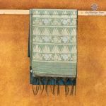 Fancy Raw Silk Saree - Green SASFS36618