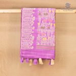 Fancy Raw Silk Saree - Purple SASFS36620