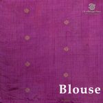 Fancy Raw Silk Saree - Purple SASFS36620 - Image 3