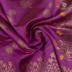 Fancy Raw Silk Saree - Purple SASFS36620 - Image 2
