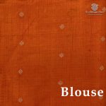 Fancy Raw Silk Saree - Orange SASFS36621 - Image 3