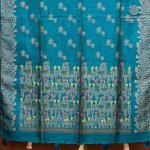 Fancy Raw Silk Saree - Blue SASFS36622 - Image 4
