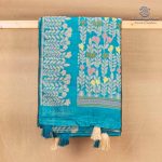 Fancy Raw Silk Saree - Blue SASFS36622