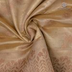 Fancy Raw Silk Saree - Cream SASFS36624 - Image 2