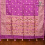 Fancy Raw Silk Saree - Purple SASFS36625 - Image 4