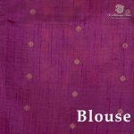 Fancy Raw Silk Saree - Purple SASFS36625 - Image 3
