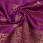 Fancy Raw Silk Saree - Purple SASFS36625 - Image 2