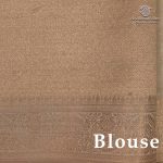 Fancy Raw Silk Saree - Cream SASFS36630 - Image 3