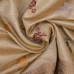 Fancy Raw Silk Saree - Cream SASFS36630 - Image 2