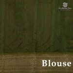 Fancy Raw Silk Saree - Pea Green SASFS36633 - Image 3