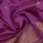 Fancy Raw Silk Saree - Light Majenta SASFS36637 - Image 2