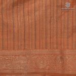 Fancy Raw Silk Saree - Light Orange SASFS36638 - Image 3