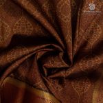 Semi Mysore Silk Sarees - Brown SASFS36644 - Image 2