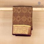 Semi Mysore Silk Sarees - Brown SASFS36644