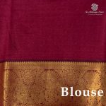 Semi Mysore Silk Sarees - Brown SASFS36644 - Image 3
