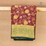 Semi Mysore Silk Sarees - Maroon SASFS36647